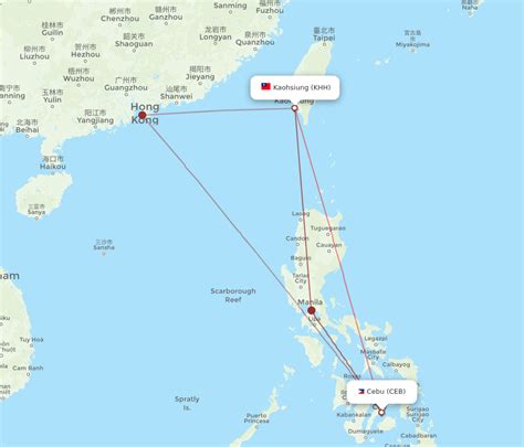 $245 Cheap Flights from Cebu (CEB) to Kaohsiung (KHH).